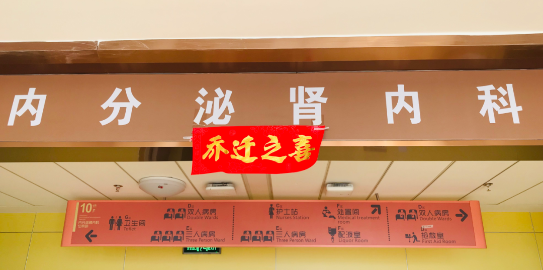 內(nèi)分泌腎內(nèi)科搬遷至醫(yī)院新大樓十層，全新的環(huán)境不一樣的就醫(yī)體驗(yàn)！